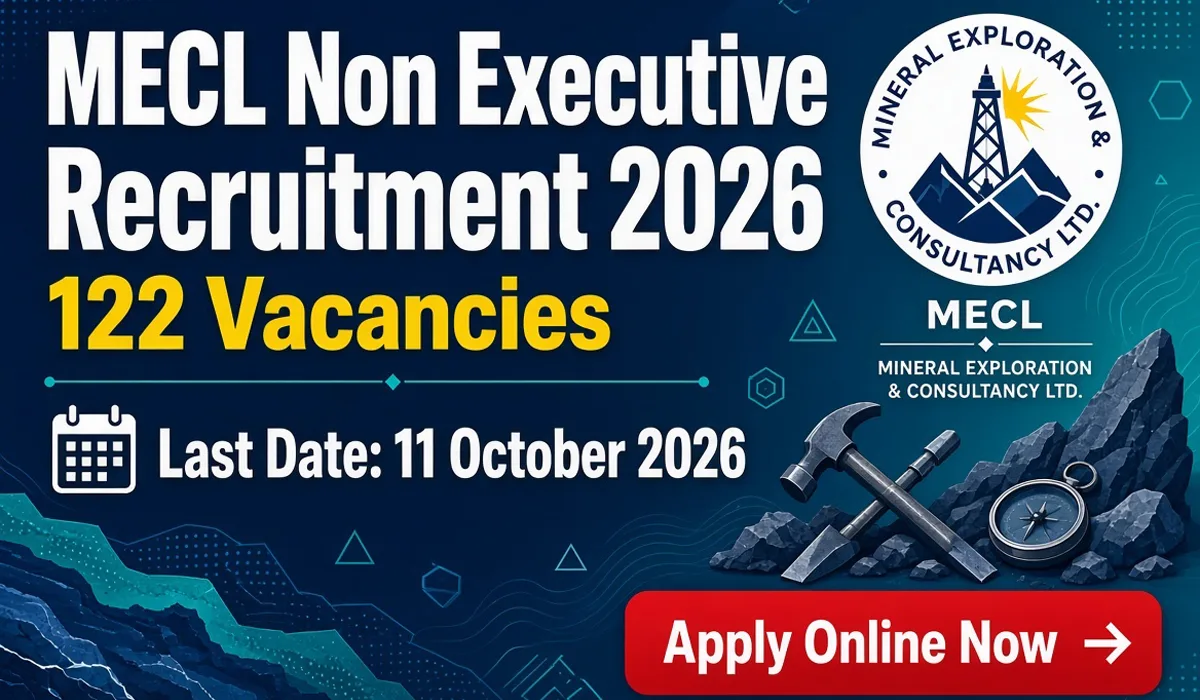 MECL Non Executive Recruitment 2026 - Apply Online